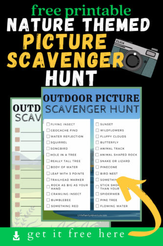 Outdoor Photo Scavenger Hunt