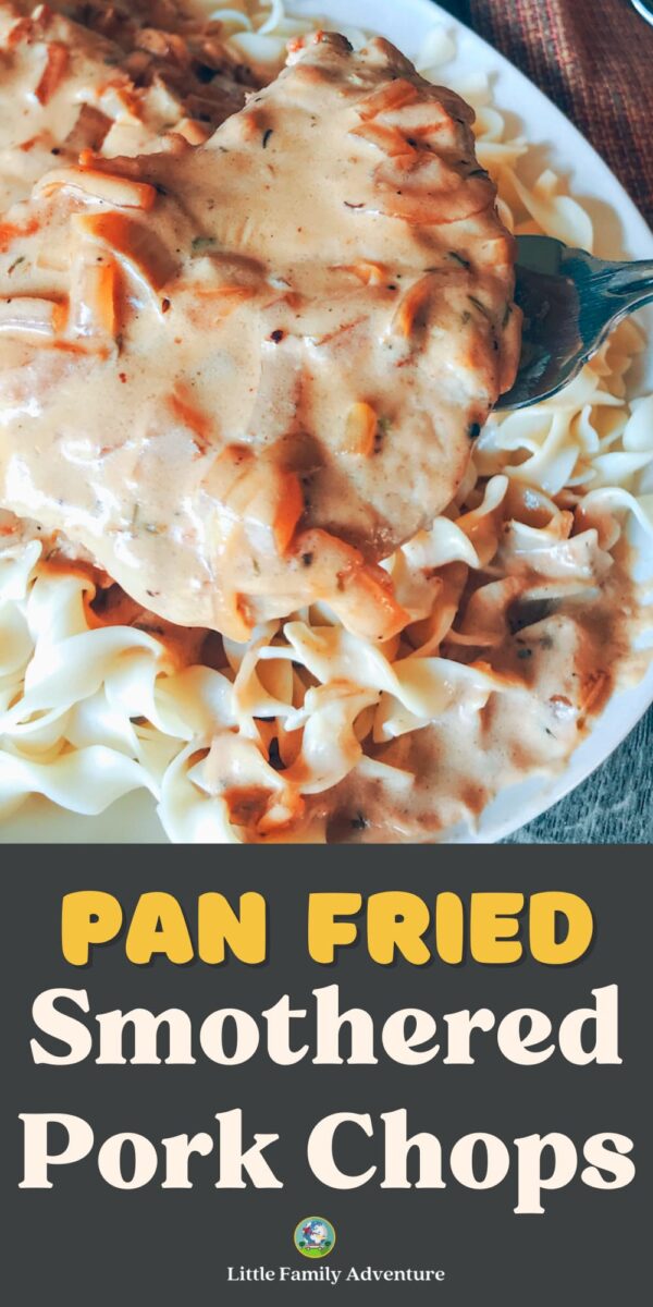 Oktoberfest Smothered Pork Chops & Noodles Recipe