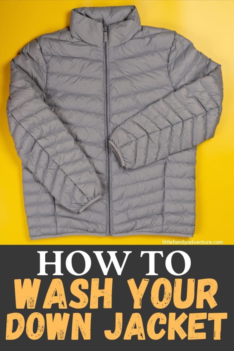 How to Wash a Down Jacket at Home. - The Art of Doing Stuff