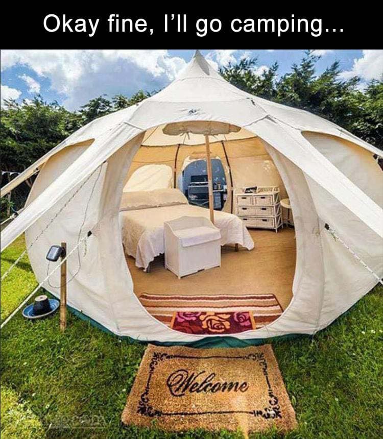 funny camping memes