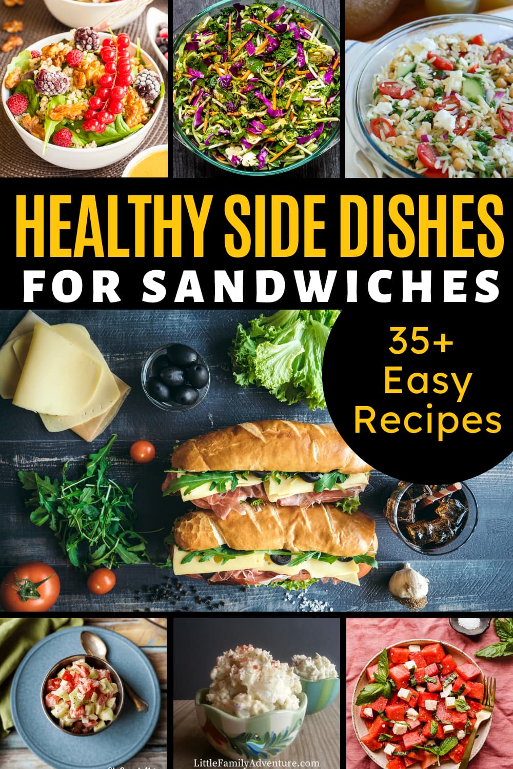 35 Healthy Side Dishes for Sandwiches Even Picky Eaters Will Enjoy