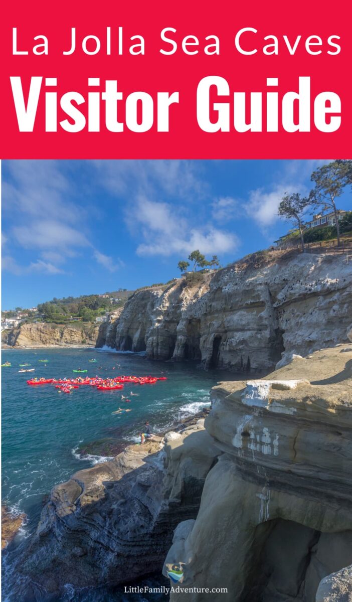 sea kayaker La Jolla cliffs