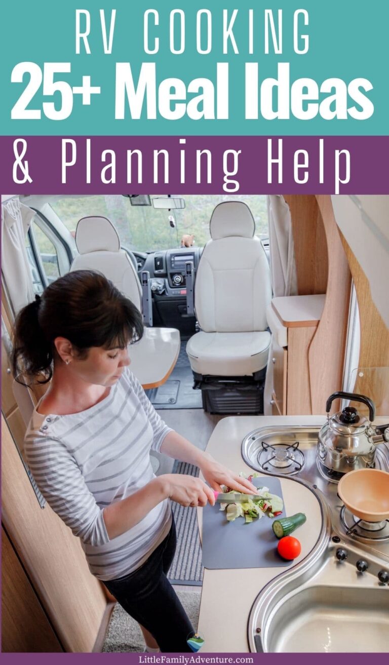 25 easy rv meal ideas + meal planning tips
