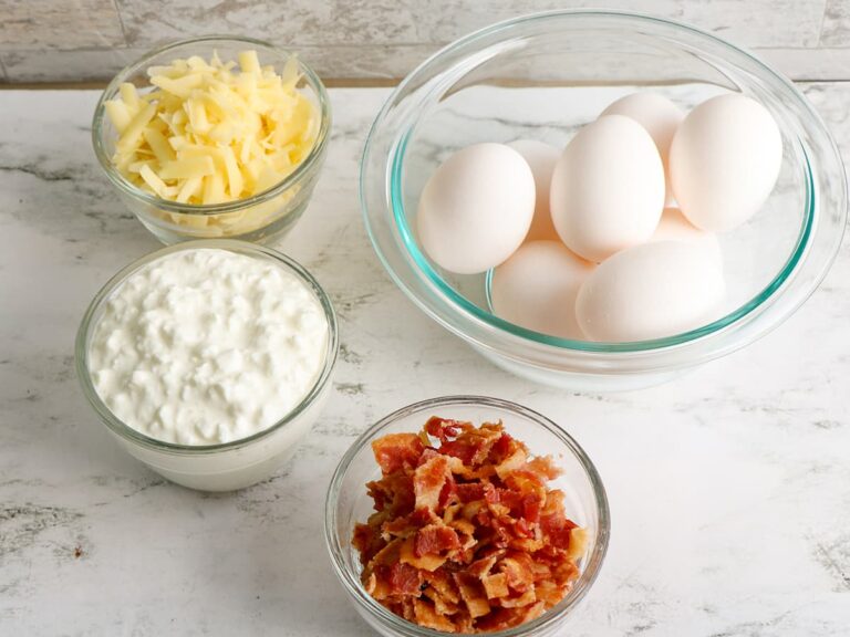 Easy Copycat Starbucks Egg Bites Instant Pot Keto Recipe with Bacon