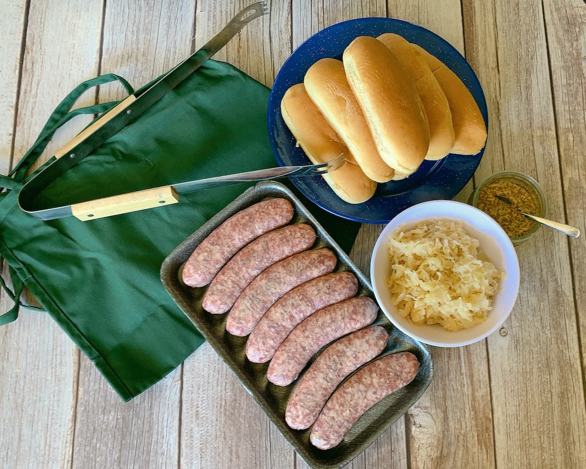 how to grill brats – Off the Eaten Path