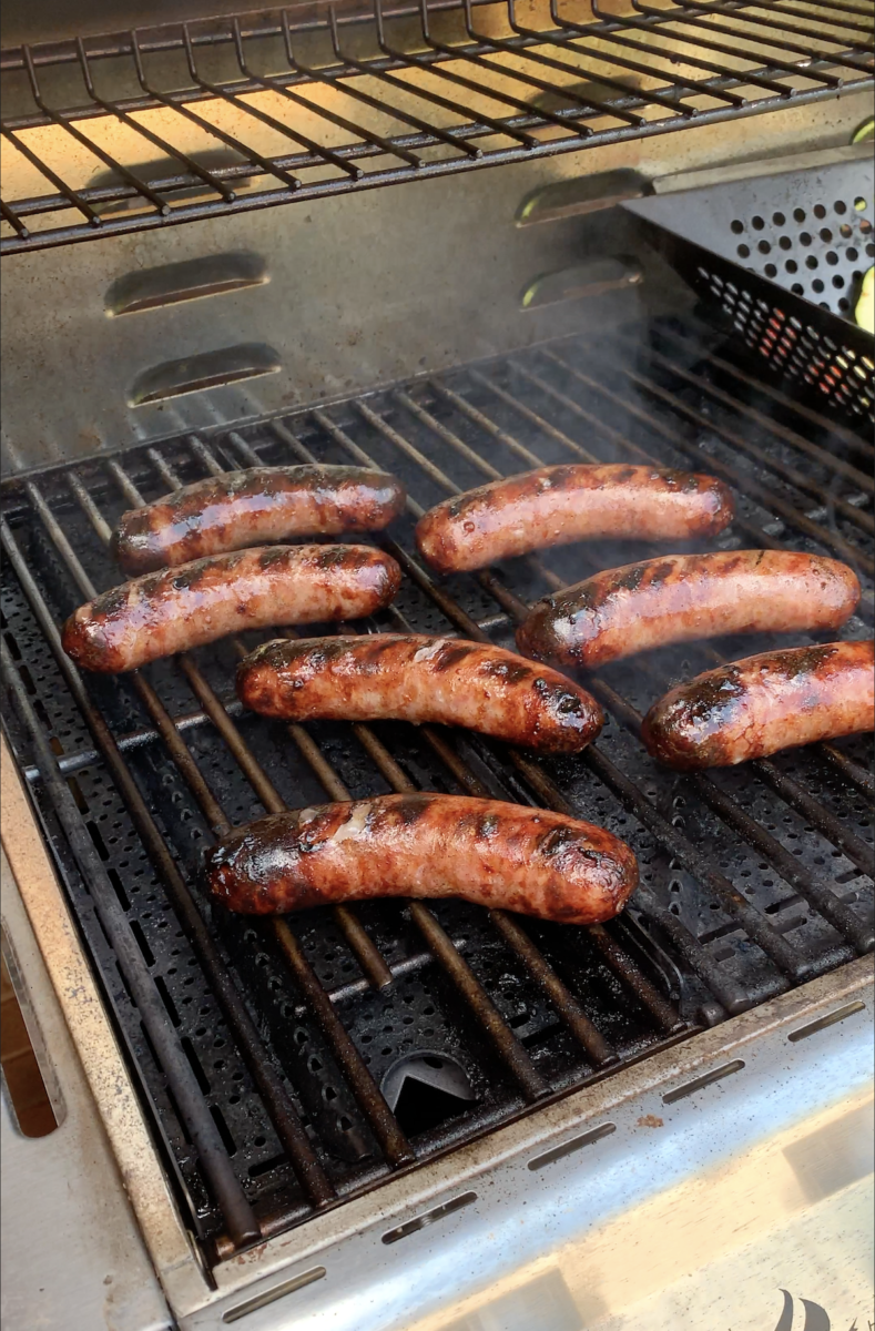 Cook brats on outlet the grill