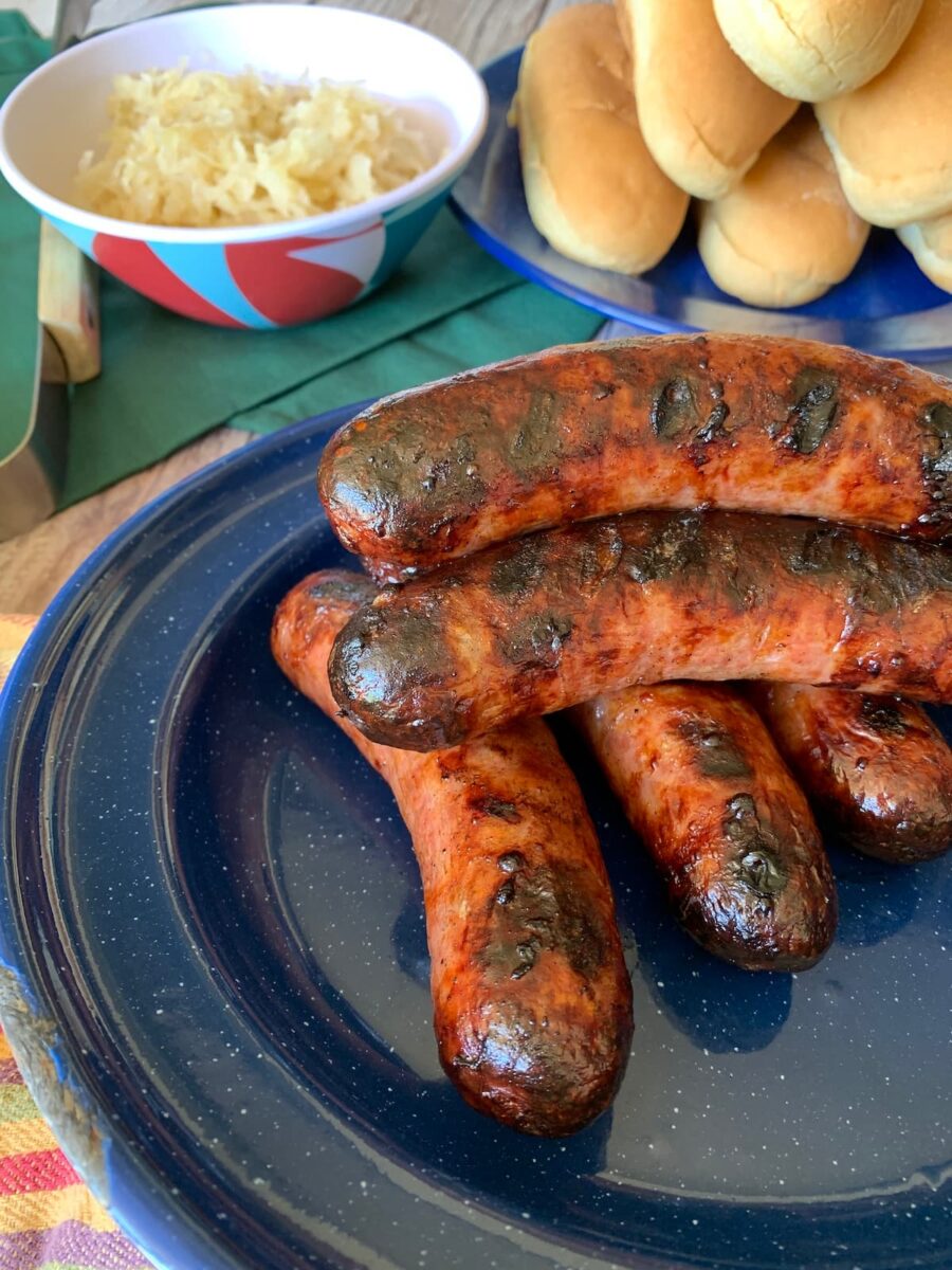 How to grill perfect bratwurst sausages, according to a golf-club chef