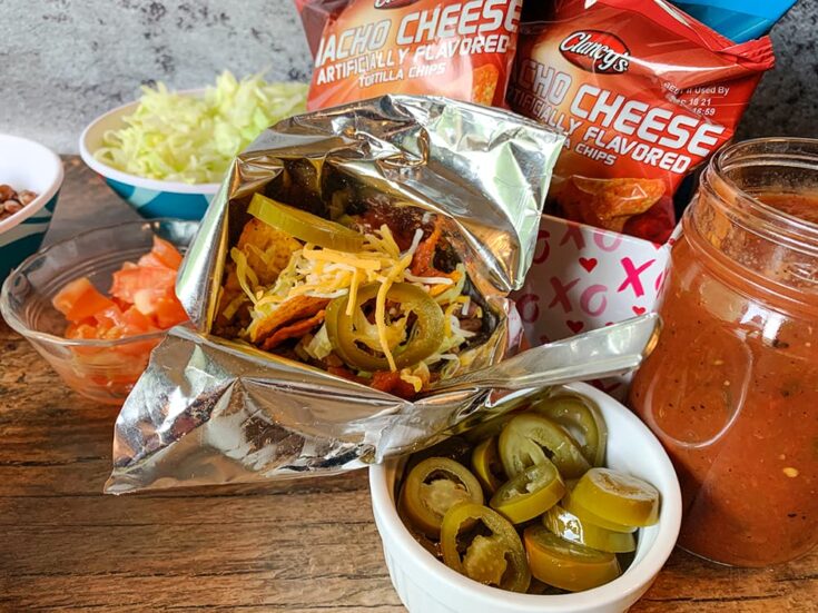 How To Make A Walking Taco (In A Bag)