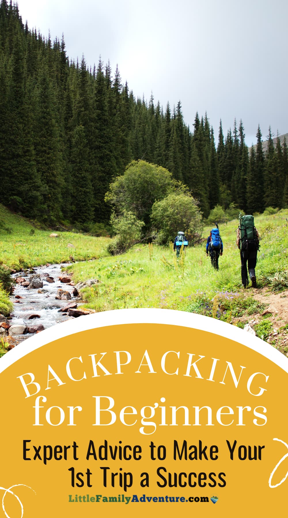 backpacking trip for beginners