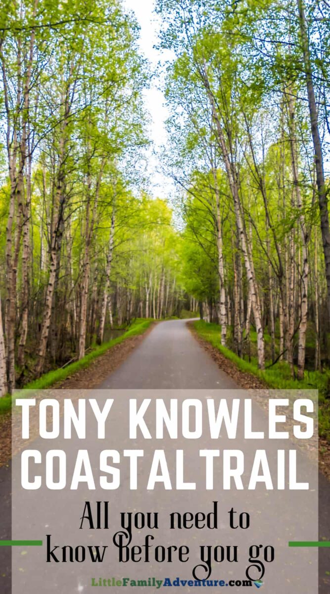Tony Knowles Coastal Trail path
