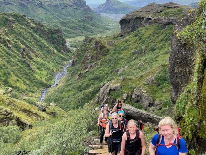 women hikers