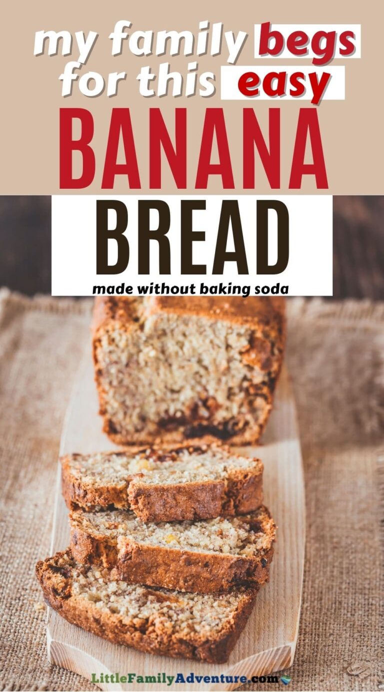 Easy Banana Bread Recipe without Baking Soda