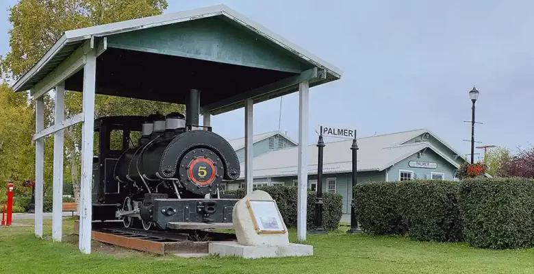 historic train depot Palmer alaska