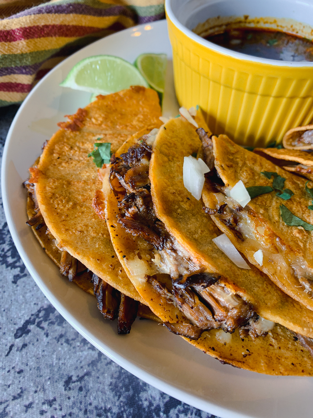 How to Make Birria (beef stew) & Quesa Birria Tacos with Consommé (Step ...