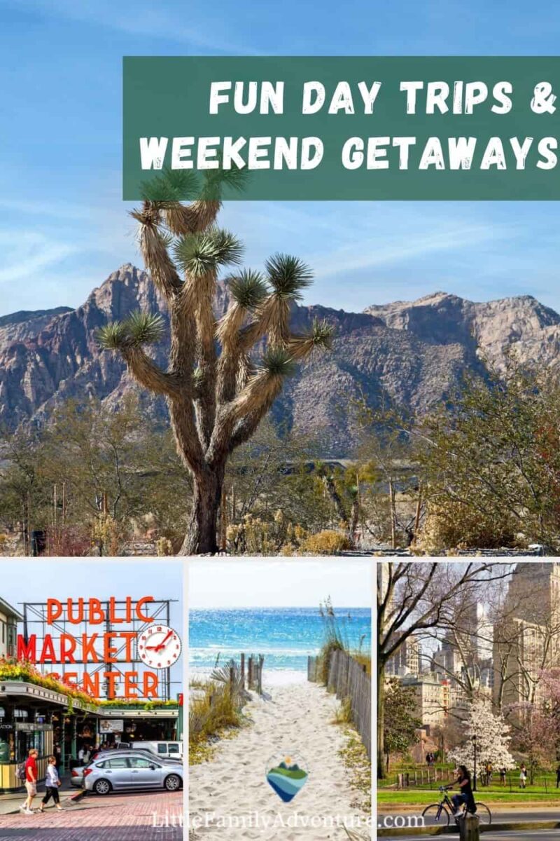 fun day trips and weekend getaway ideas for her
