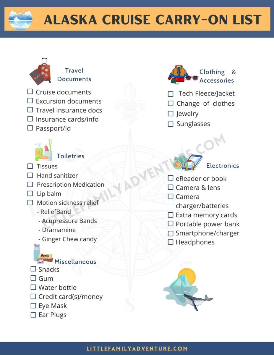 Comprehensive Guide: What to Pack for Alaska Cruise from May to August ...