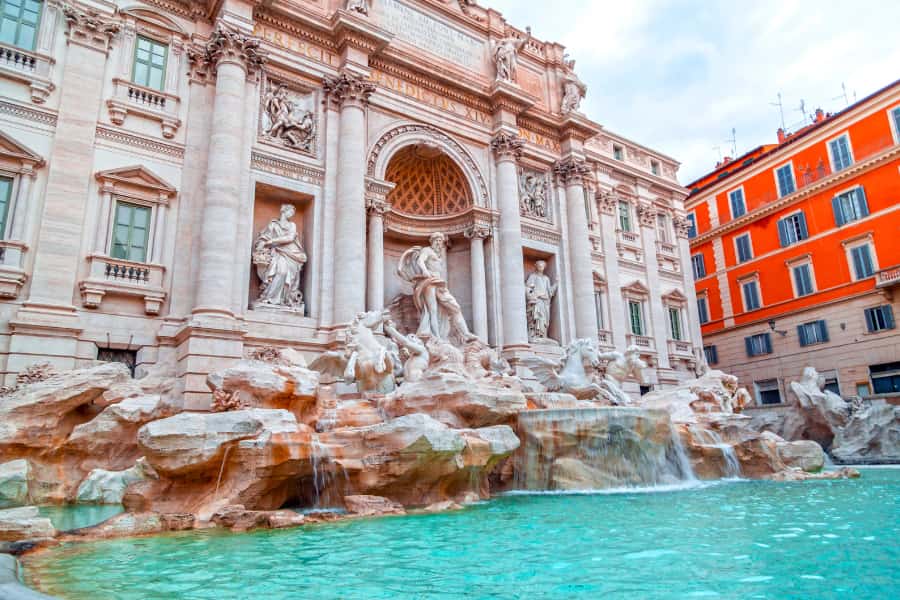 Trevi fountain