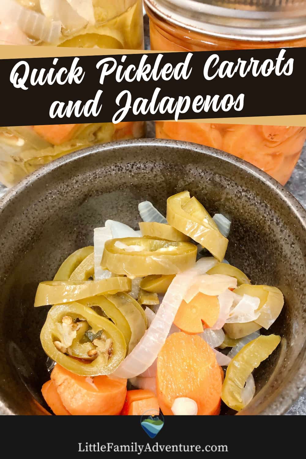 Easy Mexican Pickled Carrots & Jalapenos Recipe