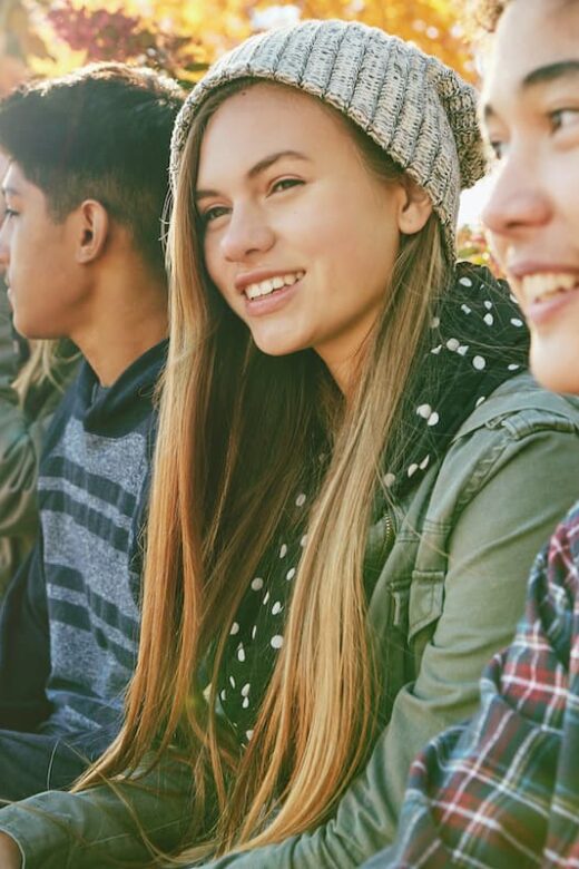 A group of young friends enjoying a day at the park together (1)
