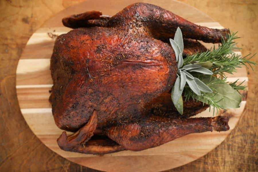 Everything You Ever Wanted To Know On How To Smoke A Turkey In A Gas   Smoked Turkey Ready To Be Sliced 