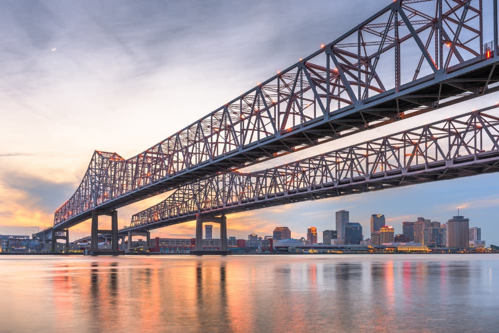 Crescent City Connection Bridge New Orleans