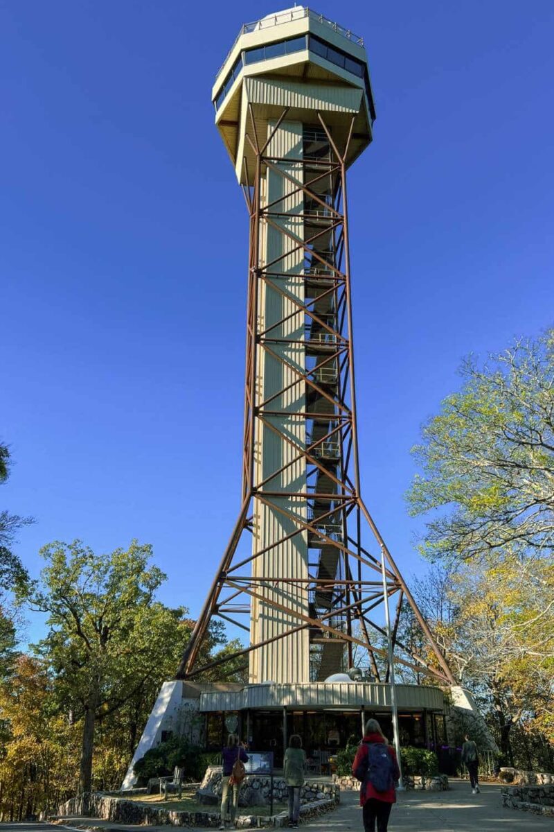 lookout tower in hot springs arkansas