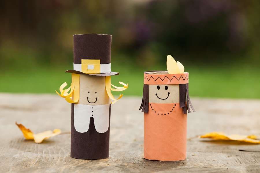 thanksgiving crafts from toilet paper rolls