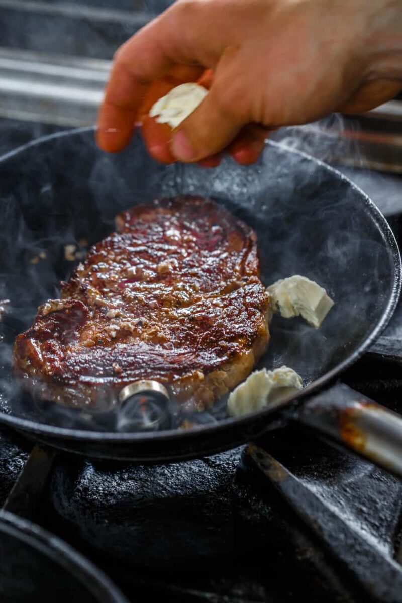 Best Way To Cook A Steak Without A Grill On The Stove   How To Cook A Steak In Cast Iron Pan 800x1200 