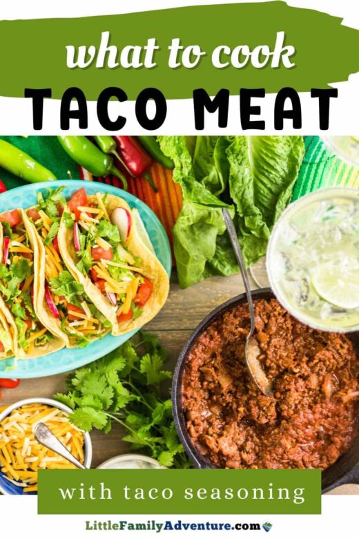 How to Cook Taco Meat with Taco Seasoning