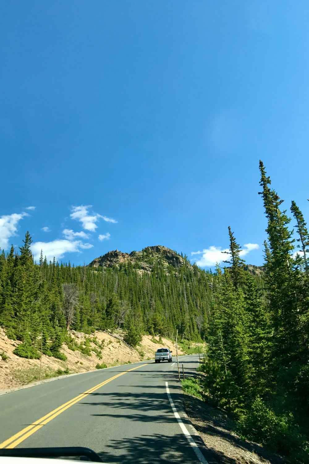 peak to peak scenic byway on way to rocky mountains from denver