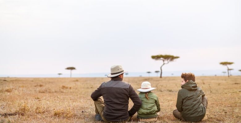 family safari in Kenya