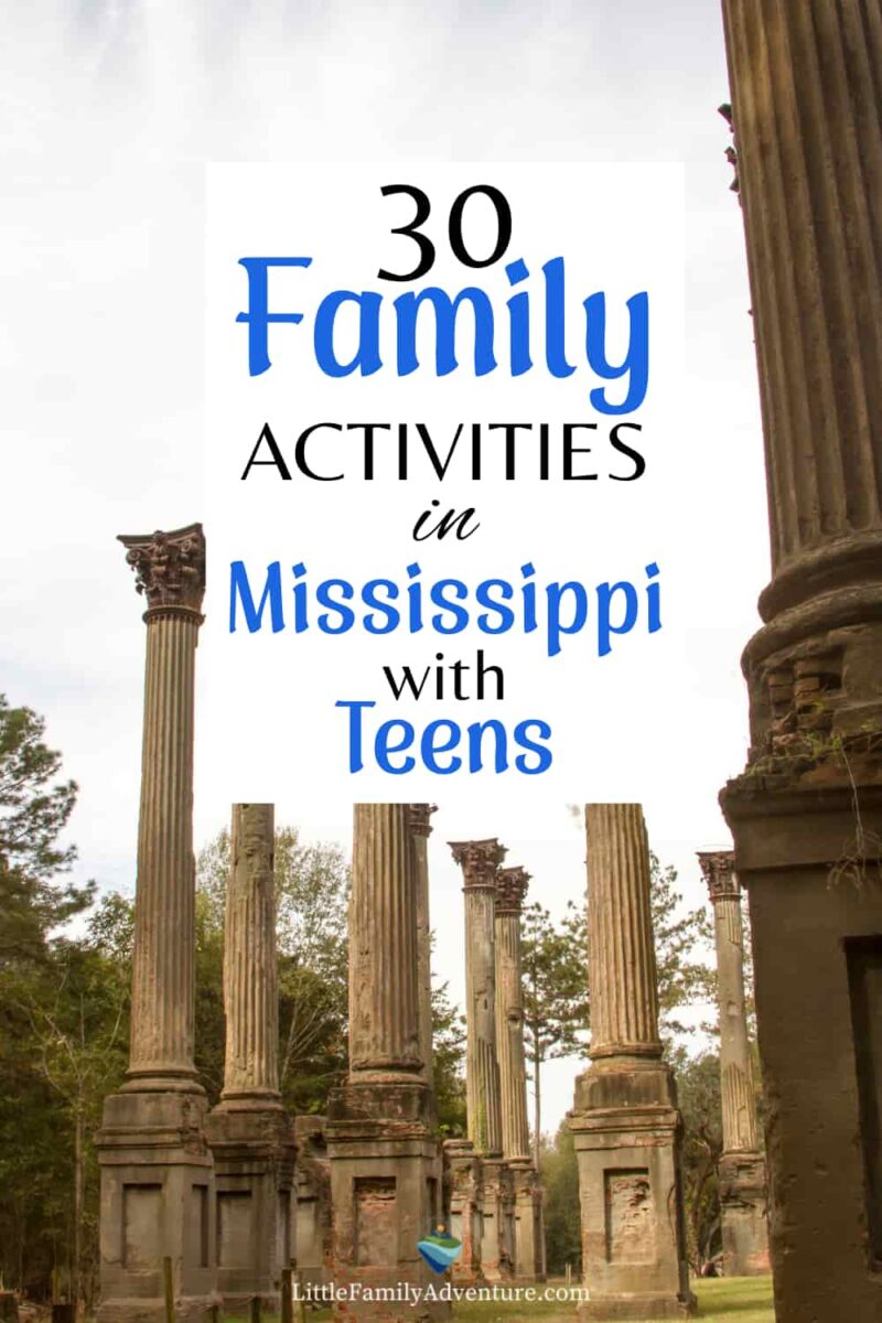 30 family activities in Mississippi with teens