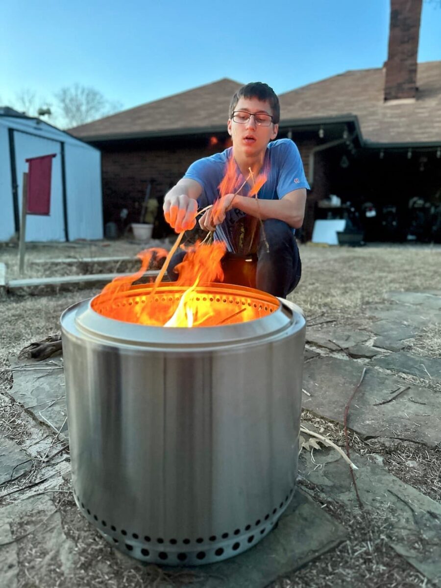 Solo Stove Pellet Adapter makes your backyard bonfires easier