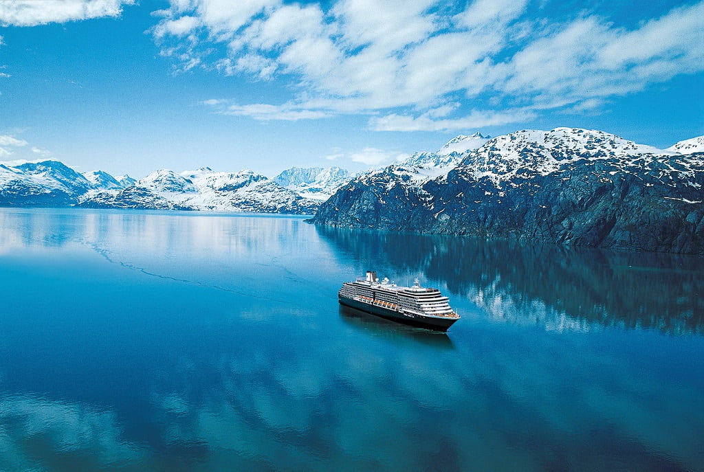 Westerdam in Glacier Bay