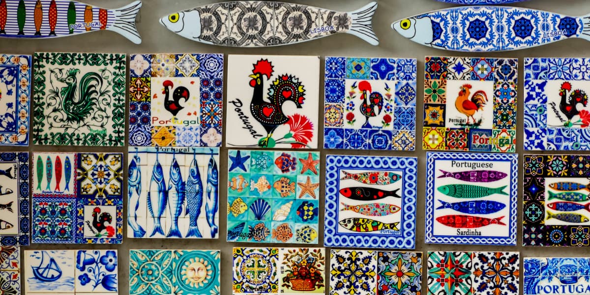 Portuguese mosaic tiles