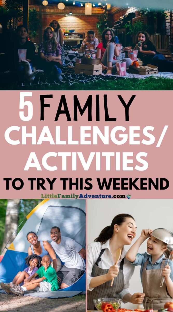 5 family challenges- family laughing together