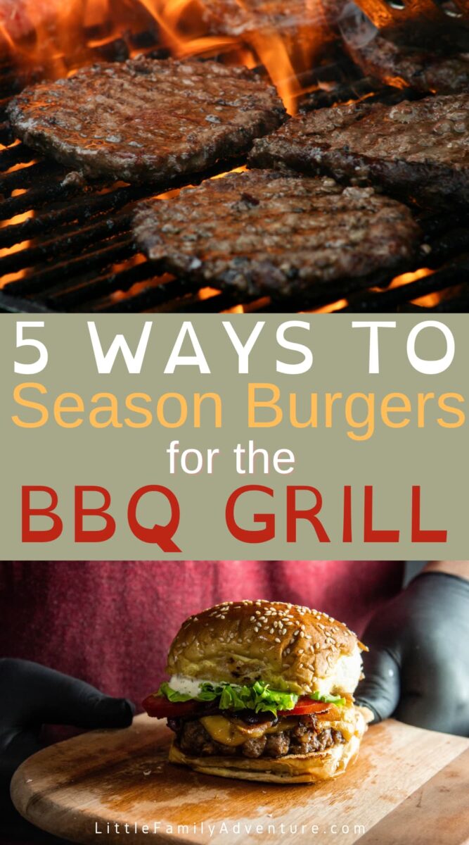 ways to season burgers for the grill