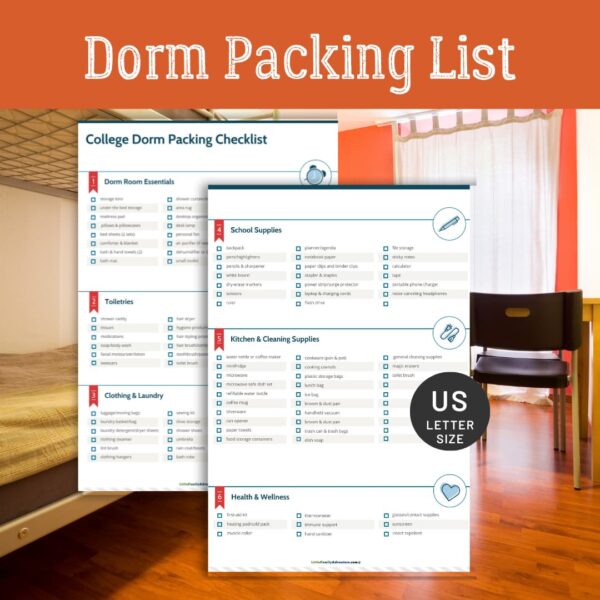 42 Best Things to Bring to College + Dorm Packing Checklist