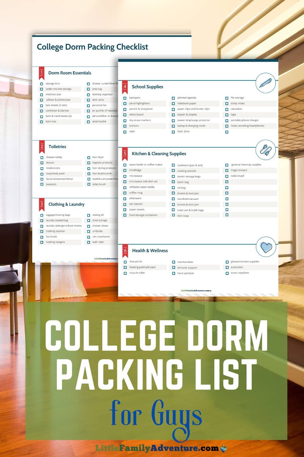 42 Best Things to Bring to College + Dorm Packing Checklist