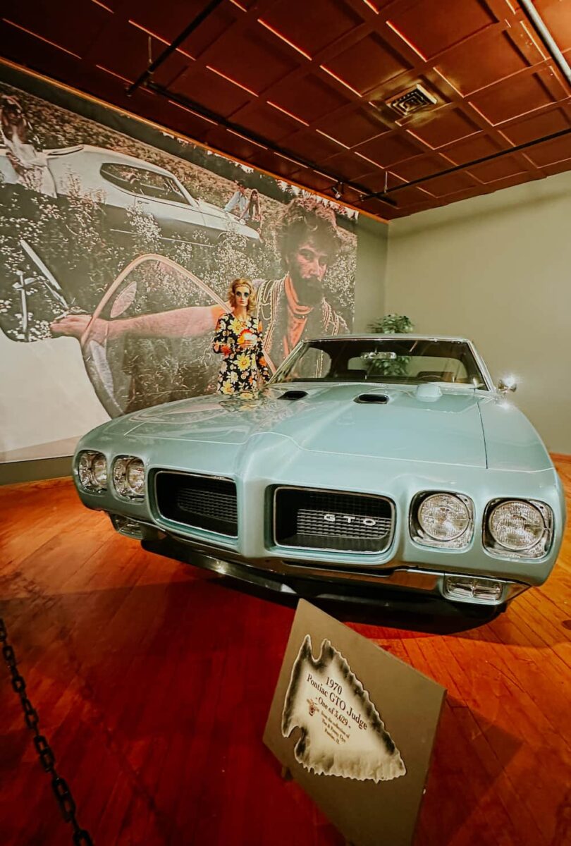 1970 Pontiac GTO  Judge at the Pontiac car museum