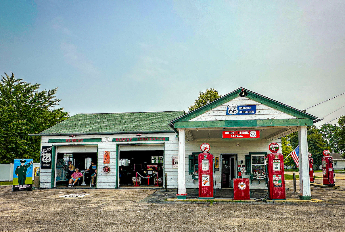 Dwight, Illinois Route 66 gas station
