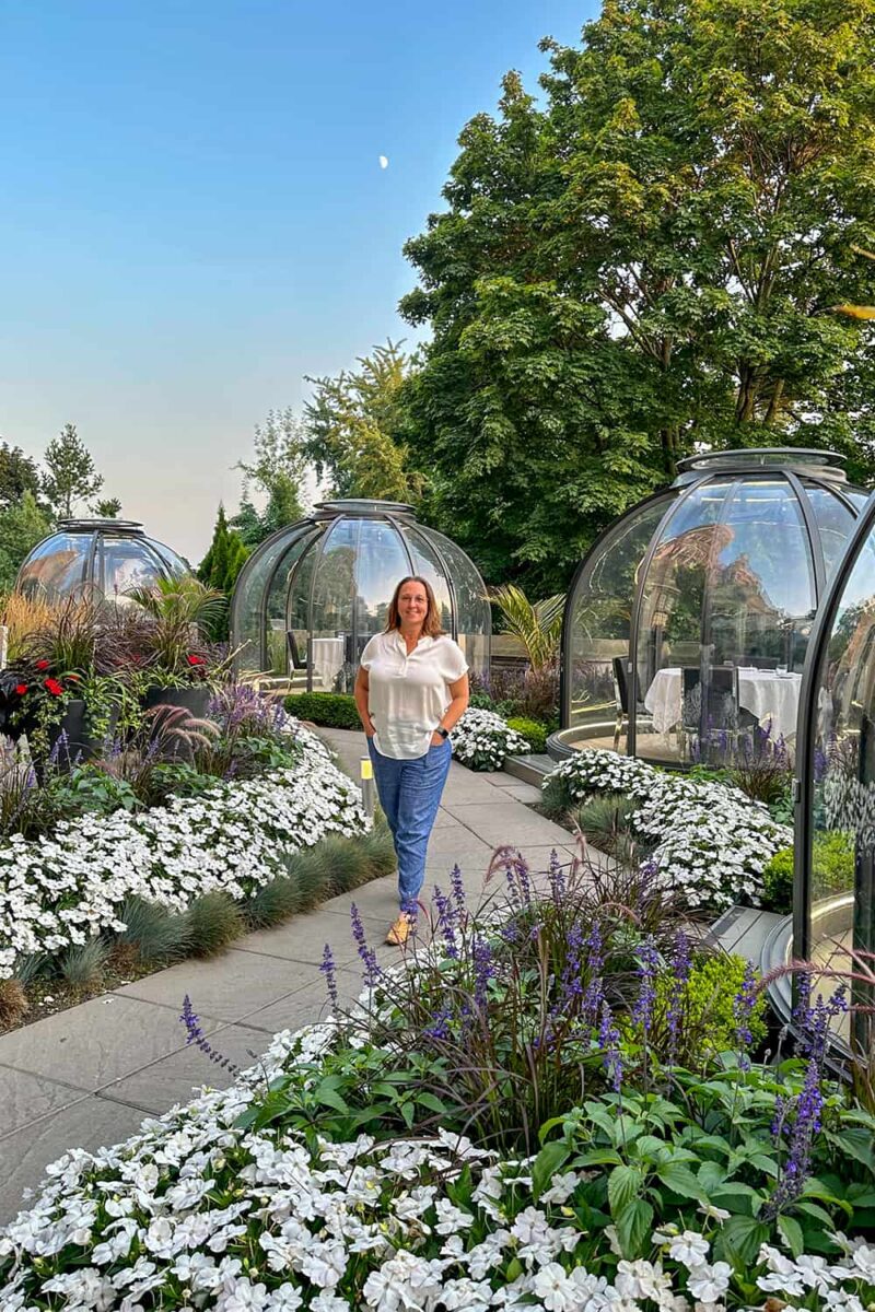 Casa Loma Gardens and domes