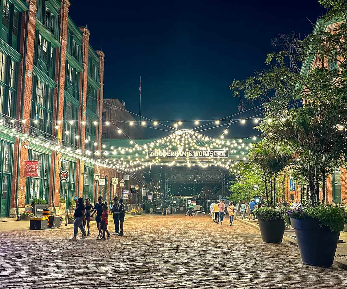 Distillery District main area