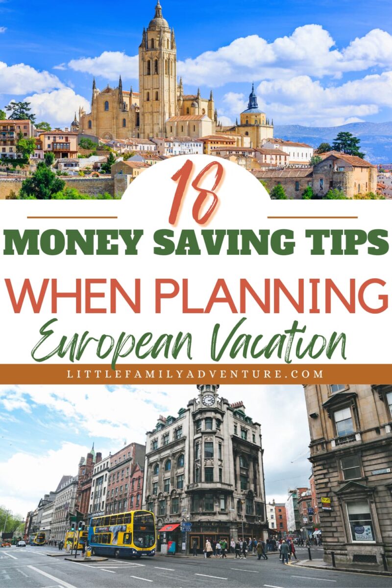 Europe buildings - How to plan a trip to europe
