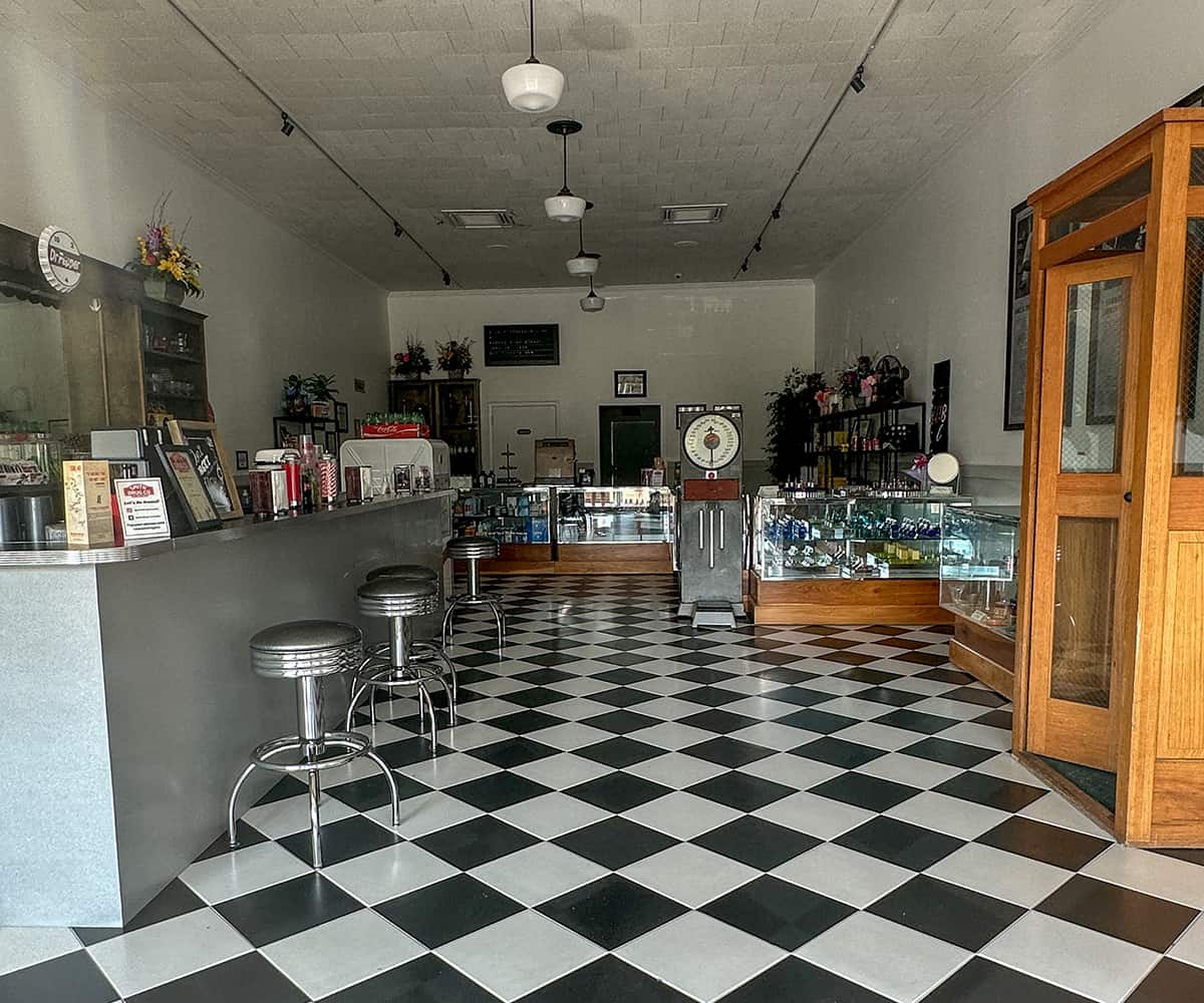 Smith Drug Co interior