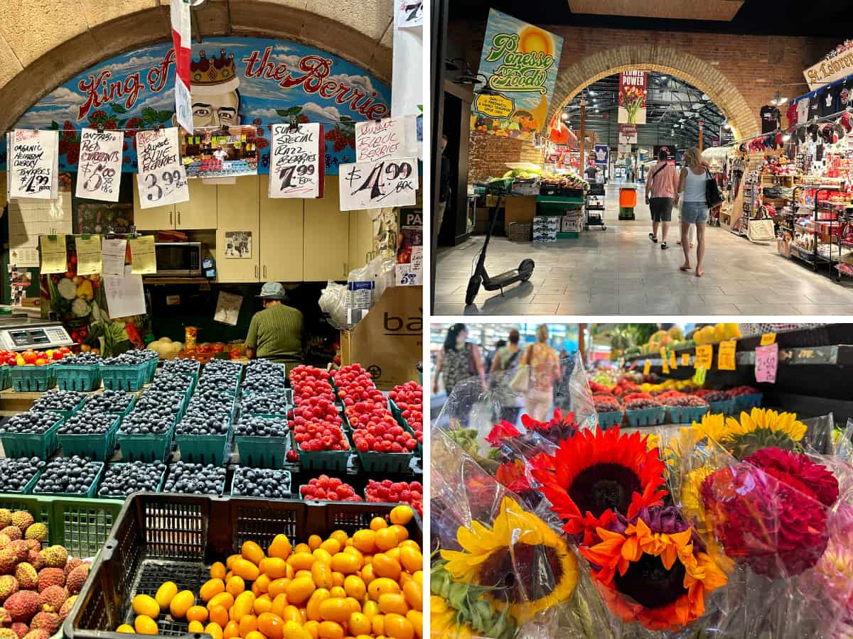 scenes from St Lawrence Market