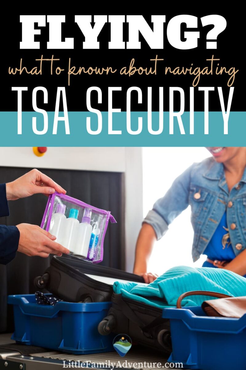 Tips on Navigating TSA Security Checkpooints with children