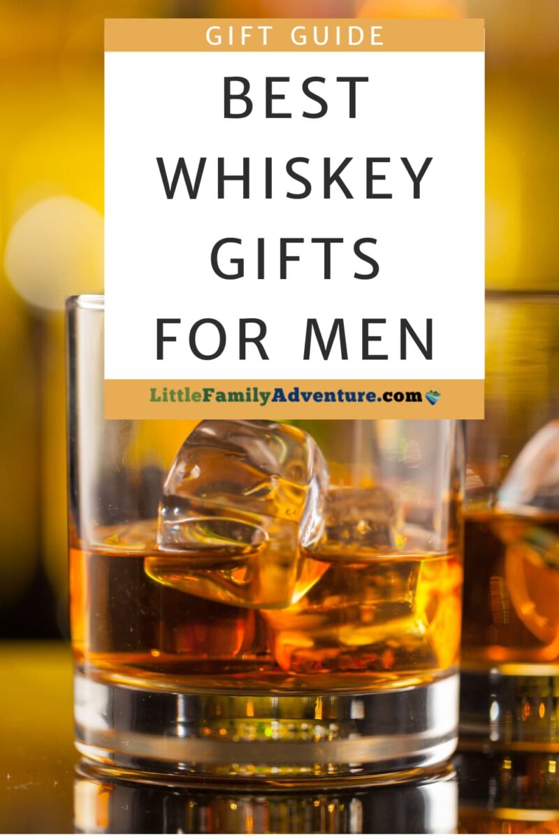 Whiskey Gifts for Men - Whiskey Making Kit - Whiskey Infusion Kit Gift Sets  Men with Bottles, Wood Chips, Botanicals, Whiskey Stones - Whiskey Set 