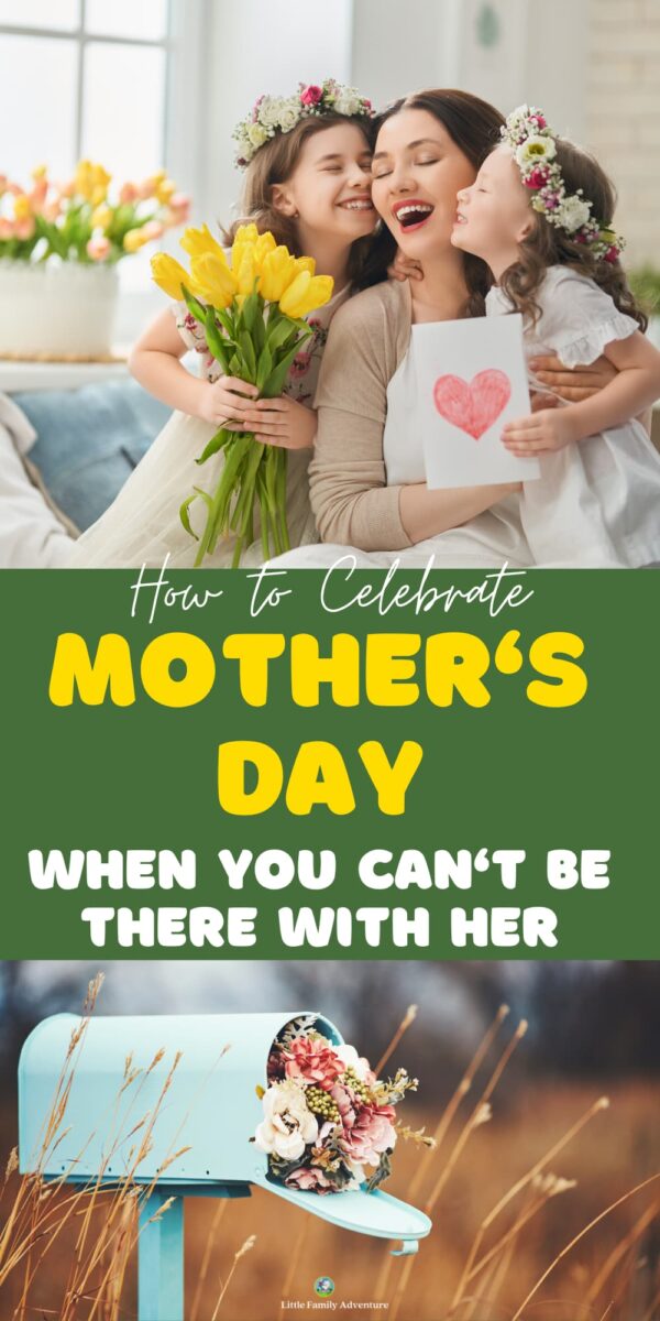 How to celebrate Mother's Day when you can't be there with her