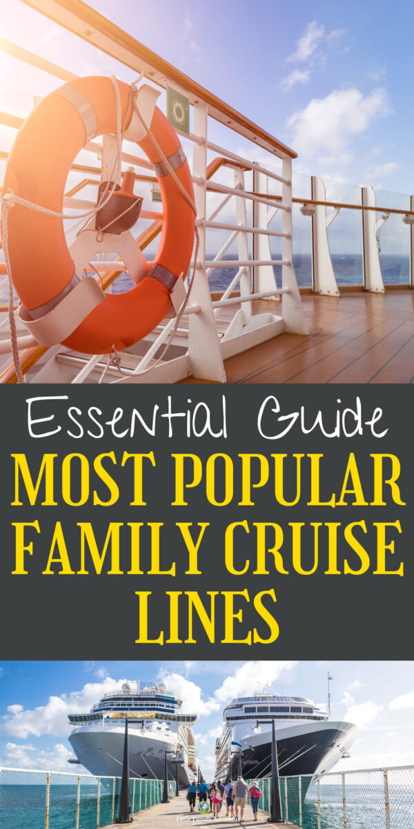 most popular family cruise lines